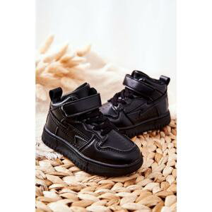 Children's High Sneakers Black Bartnie