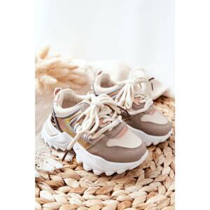 Children's Sport Shoes Sneakers Beige Rommie