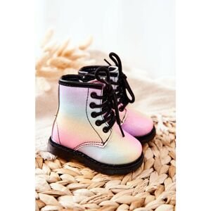 Children's Boots Warm With Zipper Pastels Goopy