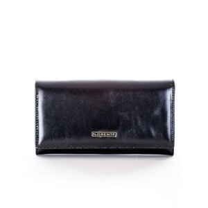 Women´s black leather wallet