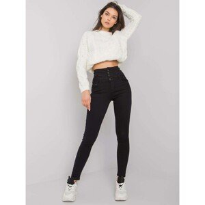 Dámske rifle Fashionhunters Skinny fit