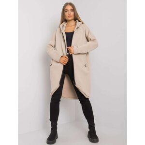 Dámska bunda Fashionhunters Beige