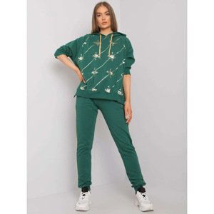 Dark green tracksuit set with pants