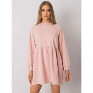 Dusty pink dress with long sleeves by Bellevue