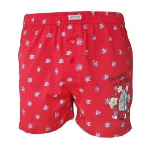 Men's shorts Andrie red (PS 5556 C)