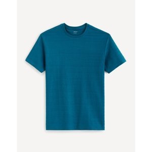 Celio Cotton T-shirt Tereli - Men's