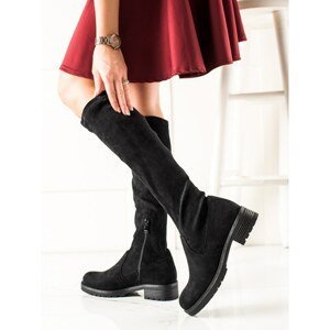 TRENDI CASUAL SUEDE BOOTS