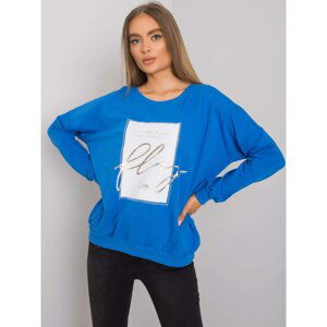 Dark blue women's hoodie