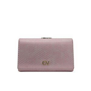 Women's pink leatherette wallet