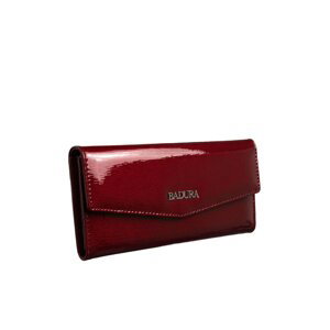 Lacquered wallet BADURA red