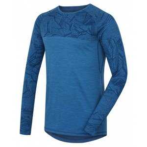 Men's thermal T-shirt HUSKY Merino tm. blue