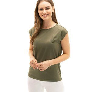 TXM Woman's LADY’S BLOUSE SHORT SLEEVE