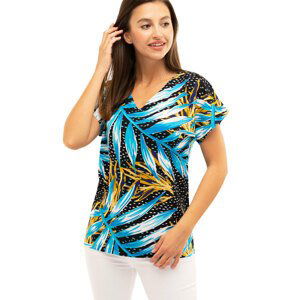 TXM Woman's LADY’S BLOUSE SHORT SLEEVE