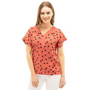 TXM Woman's LADY’S BLOUSE SHORT SLEEVE