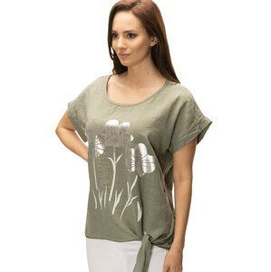 TXM Woman's LADY’S BLOUSE SHORT SLEEVE