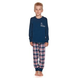 Doctor Nap Unisex's Pyjamas PDU.4343 Navy Blue