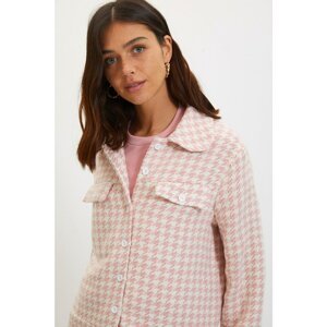 Trendyol Pink Eyelet Detailed Jacket