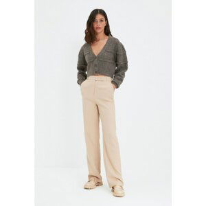 Trendyol Mink Straight Trousers