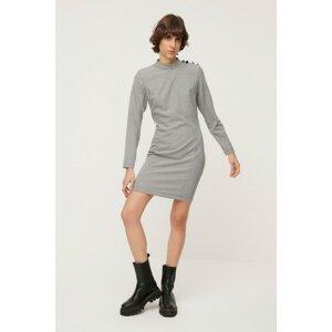 Trendyol Dress - Gray - Bodycon