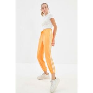 Trendyol Orange Jogger Neon Slim Knitted Sweatpants