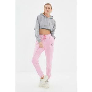 Trendyol Pink Loose Jogger Raised Sports Sweatpants