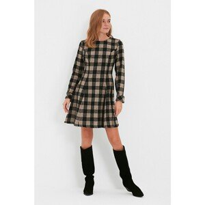 Trendyol Multicolored Plaid Dress