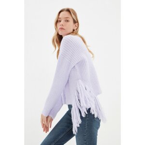 Trendyol Lilac Crew Neck Knitwear Sweater
