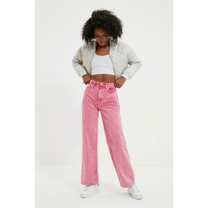 Trendyol Jeans - Pink - Wide leg