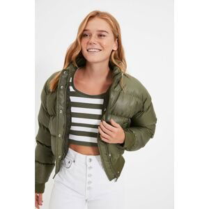 Trendyol Khaki Crop Down Jacket