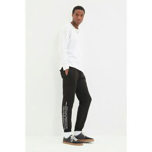 Trendyol Black Men's Regular Fit Sweatpants