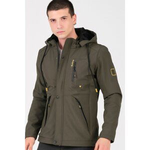 M8648 DEWBERRY MEN'S SOFTSHELL COAT-DARK RIGHT