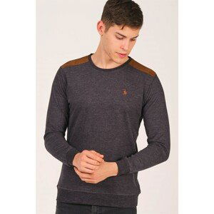 V4000 DEWBERRY MEN'S SWEATSHIRT-BLACK