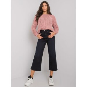 Allerdale SUBLEVEL Black Rim Jeans with High Waist
