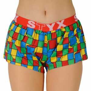 Women's shorts Styx art sports rubber cubes (T959)