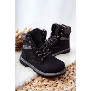 Children's Boots Insulated Black Graves