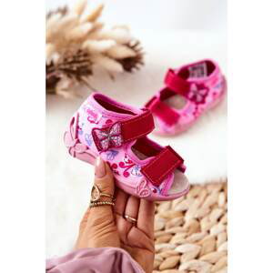Sandals Velcro Befado 342P021 Pink
