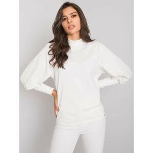 Ecru cotton blouse for women