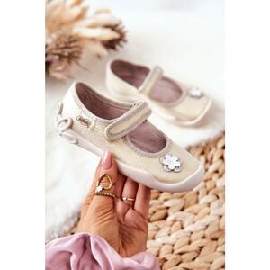 Ballerina slippers Befado 114X288 Gold