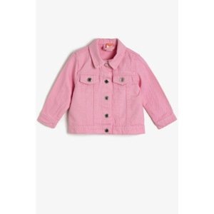 Koton Baby Girl Pink Coat