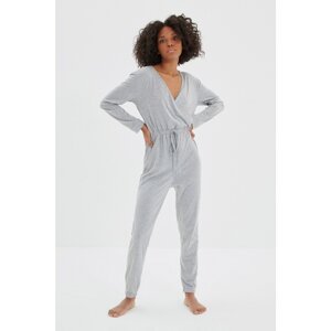 Trendyol Jumpsuit - Gray - Regular