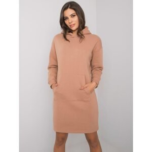 SUBLEVEL Brown dress with a pocket