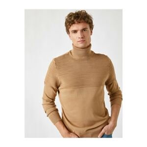 Koton Turtleneck Striped Sweater