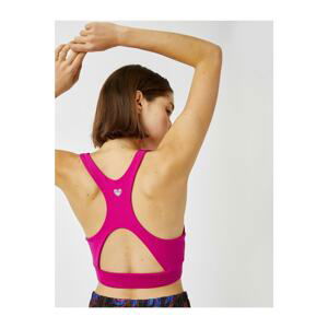 Koton Back Detailed Crossover Sports Bra