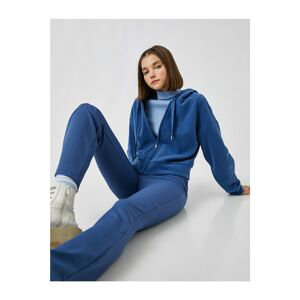 Koton Sweatshirt - Blue - Regular fit