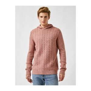 Koton Hooded Oversize Knitwear Sweater