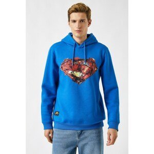 Koton Superman Hooded Sweatshirt Licensed Printed