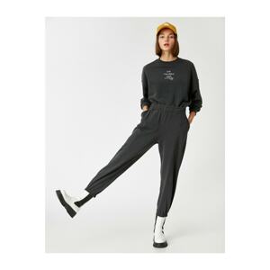 Koton Elastic Waist Jogger Sweatpants