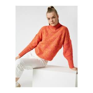 Koton Crew Neck Long Sleeve Knitwear Sweater