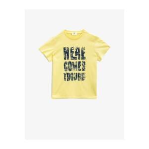 Koton Boy Yellow T-Shirt