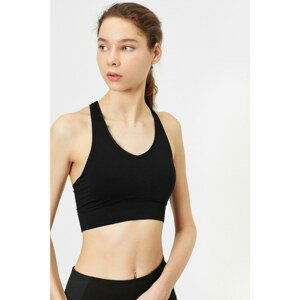 Koton Women's Black Sports Bra